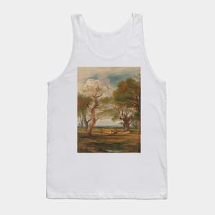 Landscape with Figures by John Linnell Tank Top